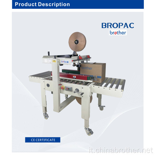 Semi -automatico Fratello Semi Automatic Box Tassing Case Sealer